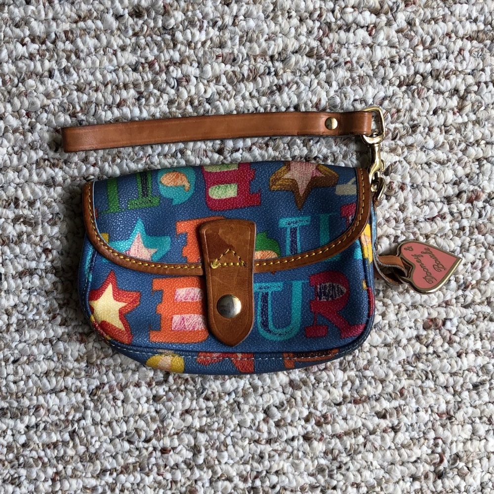 Dooney & Bourke Multicolor Wristlet